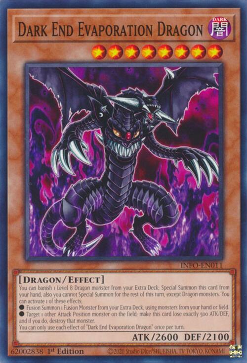 Dark End Evaporation Dragon [INFO-EN011] Common | Jomio and Rueliete's Cards and Comics