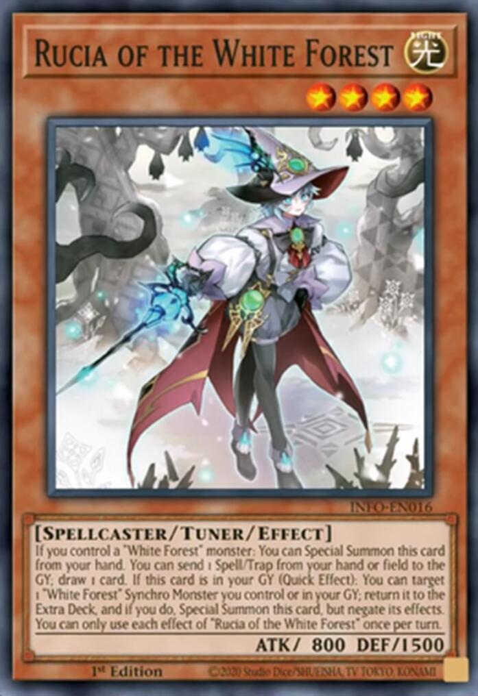 Rucia of the White Forest [INFO-EN016] Common | Jomio and Rueliete's Cards and Comics