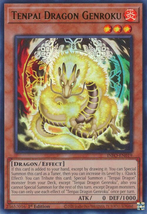 Tenpai Dragon Genroku [INFO-EN019] Ultra Rare | Jomio and Rueliete's Cards and Comics