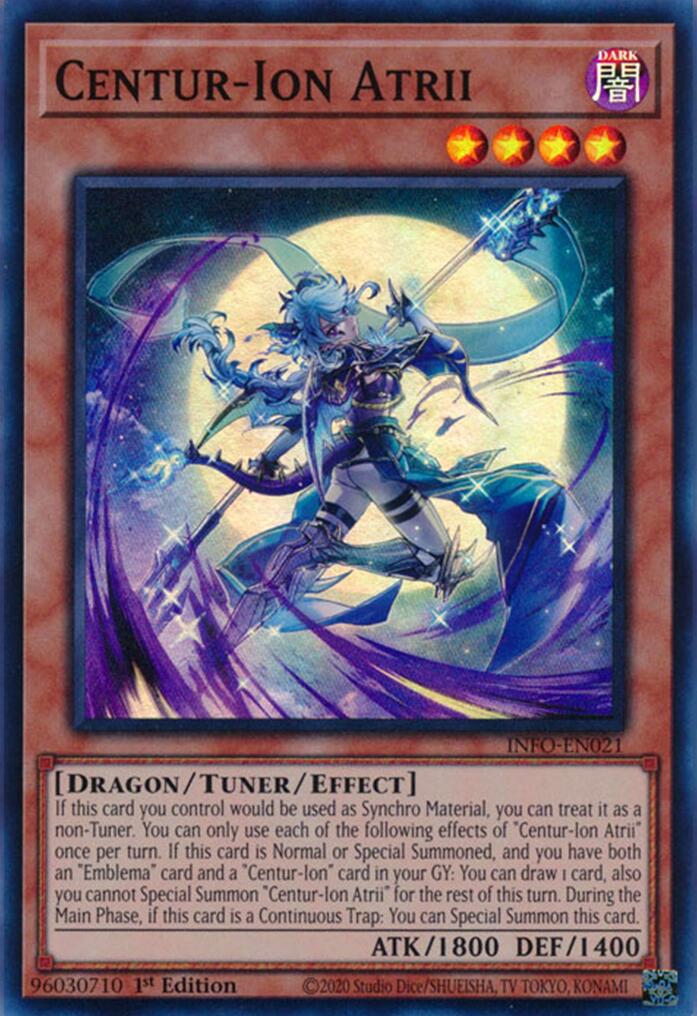 Centur-Ion Atrii [INFO-EN021] Super Rare | Jomio and Rueliete's Cards and Comics