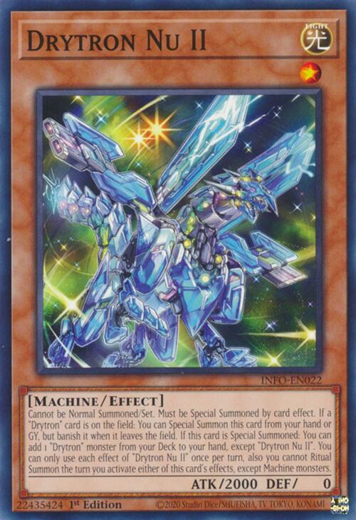 Drytron Nu II [INFO-EN022] Common | Jomio and Rueliete's Cards and Comics