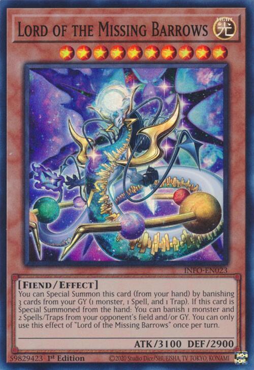 Lord of the Missing Barrows [INFO-EN023] Super Rare | Jomio and Rueliete's Cards and Comics
