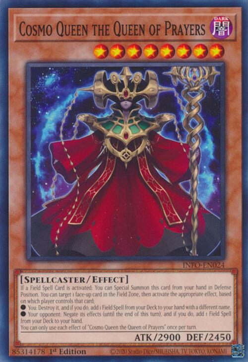 Cosmo Queen the Queen of Prayers [INFO-EN024] Common | Jomio and Rueliete's Cards and Comics