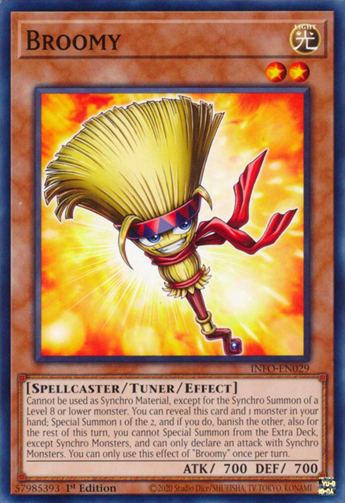 Broomy [INFO-EN029] Common | Jomio and Rueliete's Cards and Comics