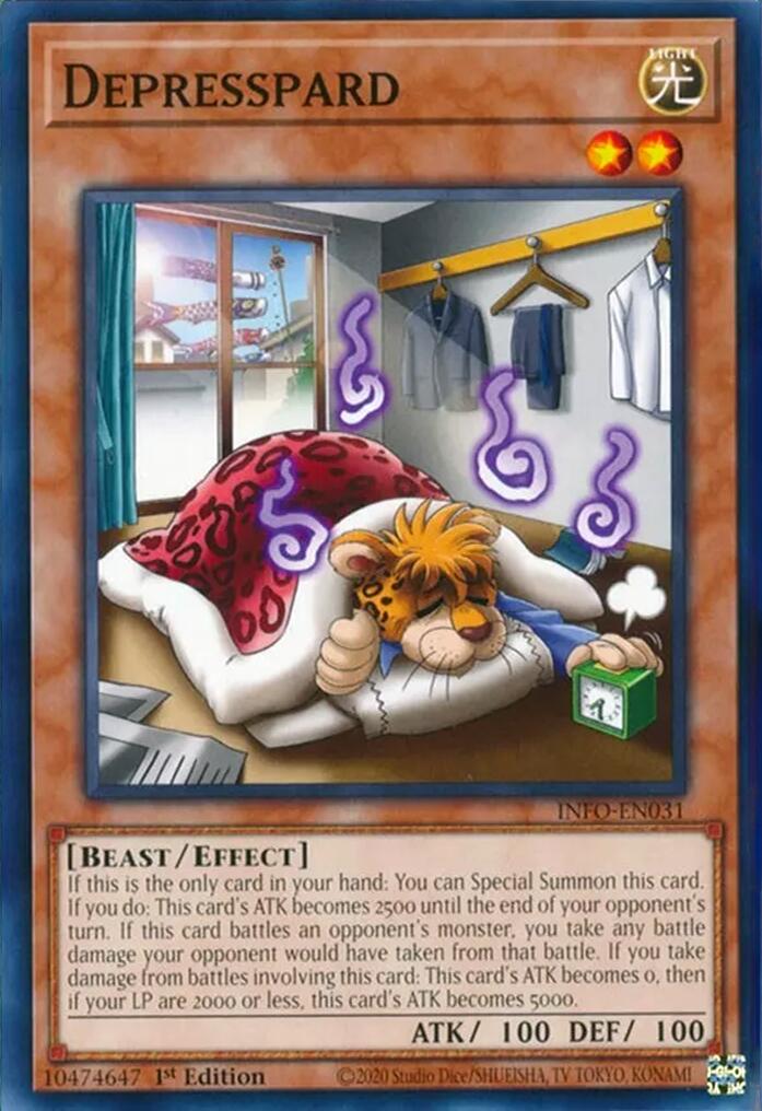 Depresspard [INFO-EN031] Common | Jomio and Rueliete's Cards and Comics