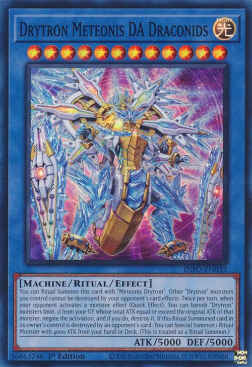 Drytron Meteonis DA Draconids [INFO-EN032] Super Rare | Jomio and Rueliete's Cards and Comics