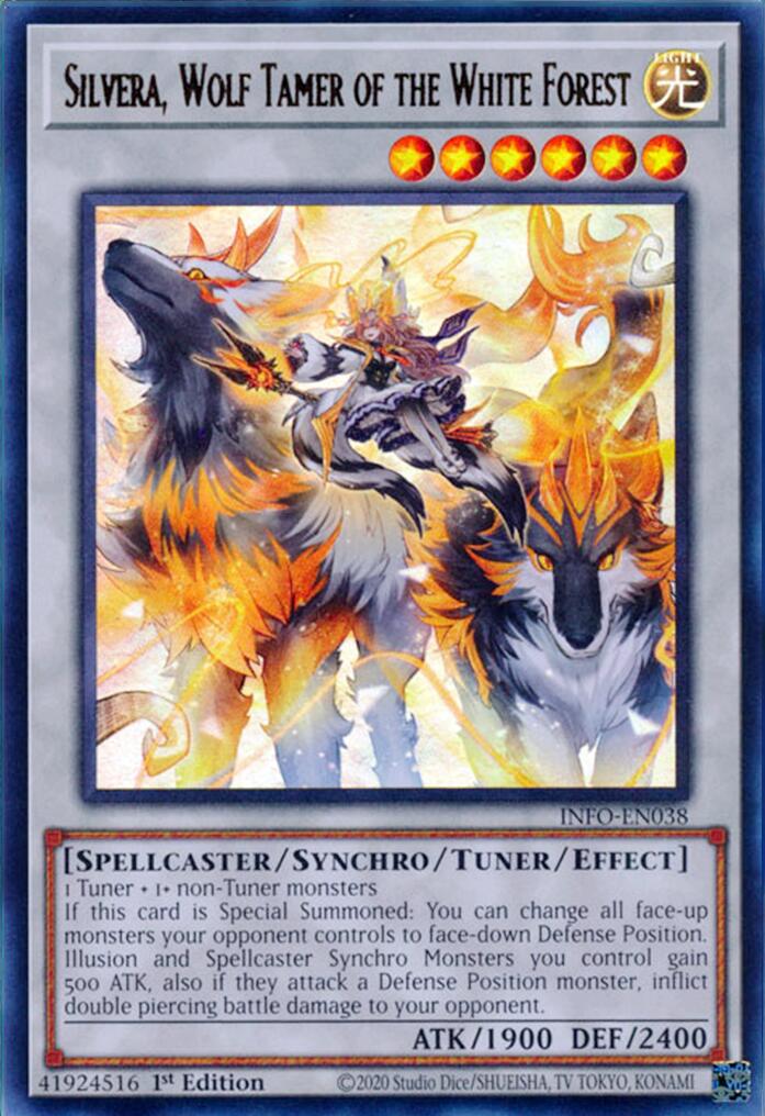 Silvera, Wolf Tamer of the White Forest [INFO-EN038] Ultra Rare | Jomio and Rueliete's Cards and Comics