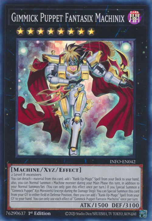 Gimmick Puppet Fantasix Machinix [INFO-EN042] Super Rare | Jomio and Rueliete's Cards and Comics