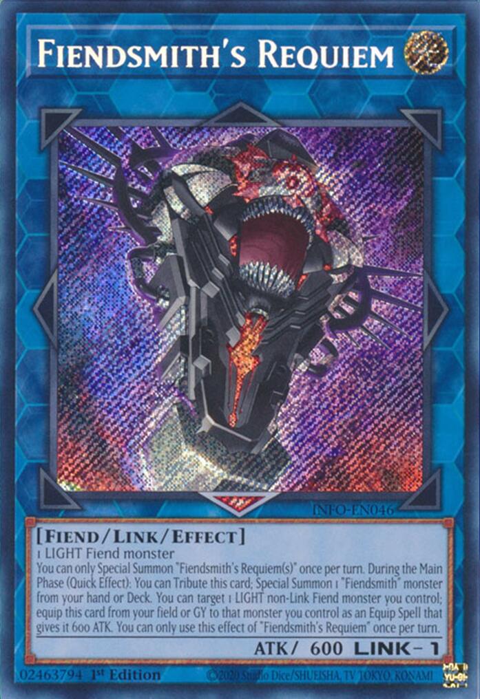 Fiendsmith's Requiem [INFO-EN046] Secret Rare | Jomio and Rueliete's Cards and Comics