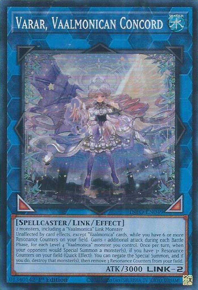 Varar, Vaalmonican Concord [INFO-EN049] Super Rare | Jomio and Rueliete's Cards and Comics