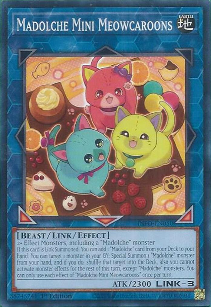 Madolche Mini Meowcaroons [INFO-EN050] Common | Jomio and Rueliete's Cards and Comics