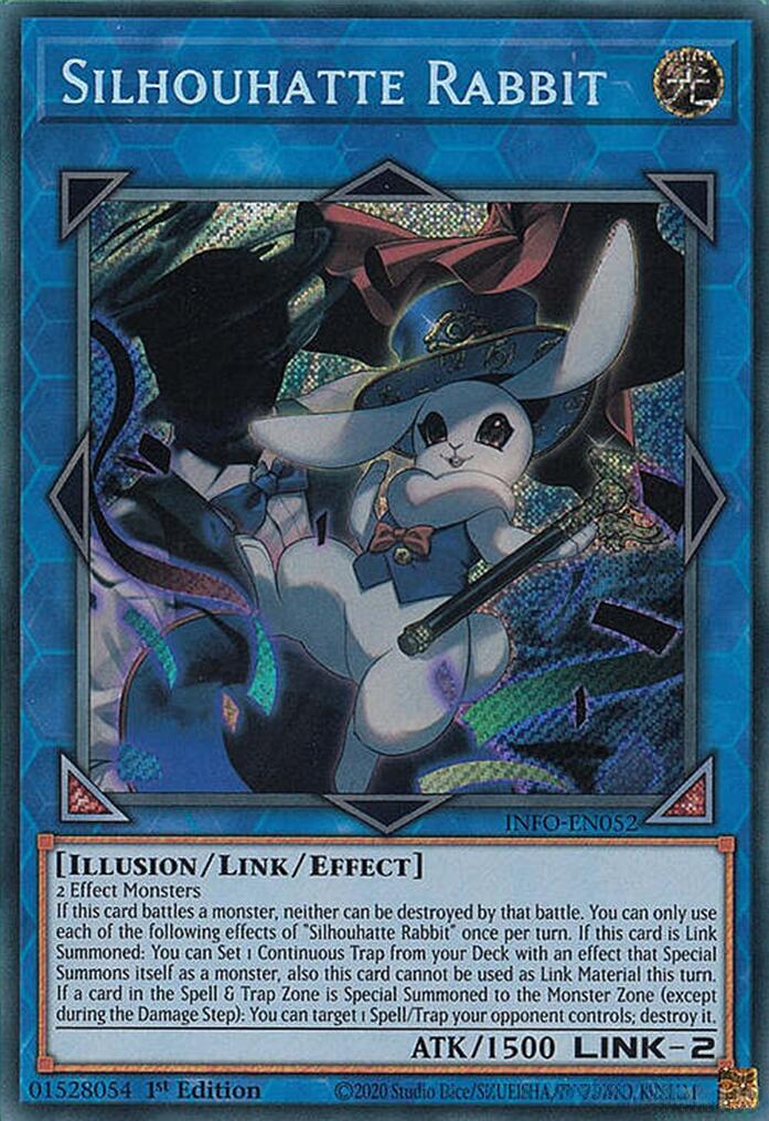 Silhouhatte Rabbit [INFO-EN052] Secret Rare | Jomio and Rueliete's Cards and Comics