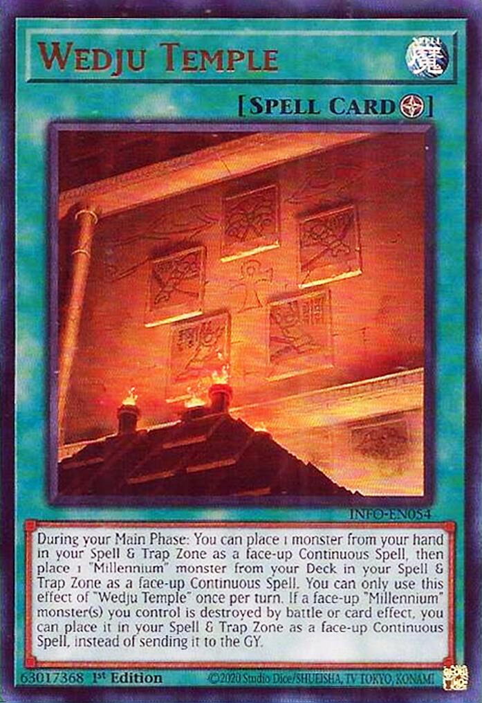 Wedju Temple [INFO-EN054] Ultra Rare | Jomio and Rueliete's Cards and Comics