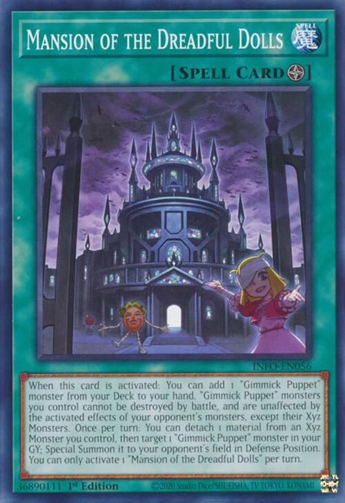 Mansion of the Dreadful Dolls [INFO-EN056] Common | Jomio and Rueliete's Cards and Comics