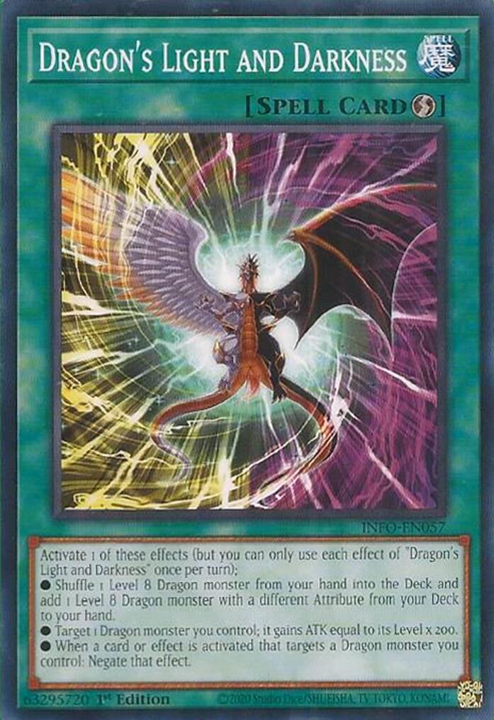 Dragon's Light and Darkness [INFO-EN057] Common | Jomio and Rueliete's Cards and Comics