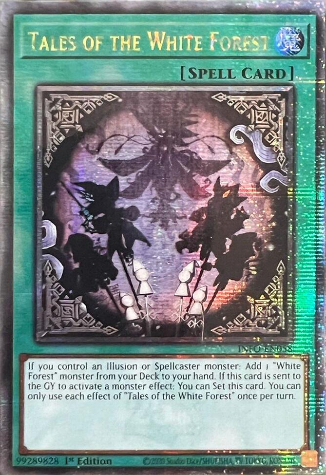 Tales of the White Forest (Quarter Century Secret Rare) [INFO-EN058] Quarter Century Secret Rare | Jomio and Rueliete's Cards and Comics