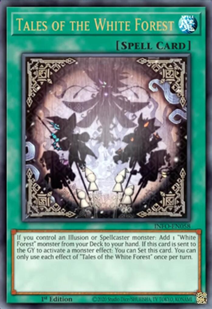 Tales of the White Forest [INFO-EN058] Ultra Rare | Jomio and Rueliete's Cards and Comics