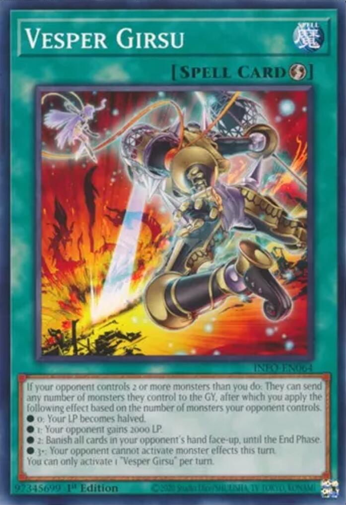 Vesper Girsu [INFO-EN064] Common | Jomio and Rueliete's Cards and Comics