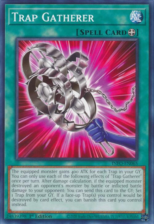 Trap Gatherer [INFO-EN065] Common | Jomio and Rueliete's Cards and Comics