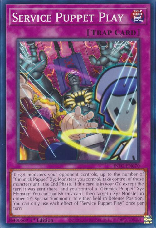 Service Puppet Play [INFO-EN070] Common | Jomio and Rueliete's Cards and Comics