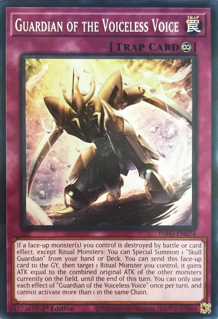 Guardian of the Voiceless Voice [INFO-EN074] Common | Jomio and Rueliete's Cards and Comics