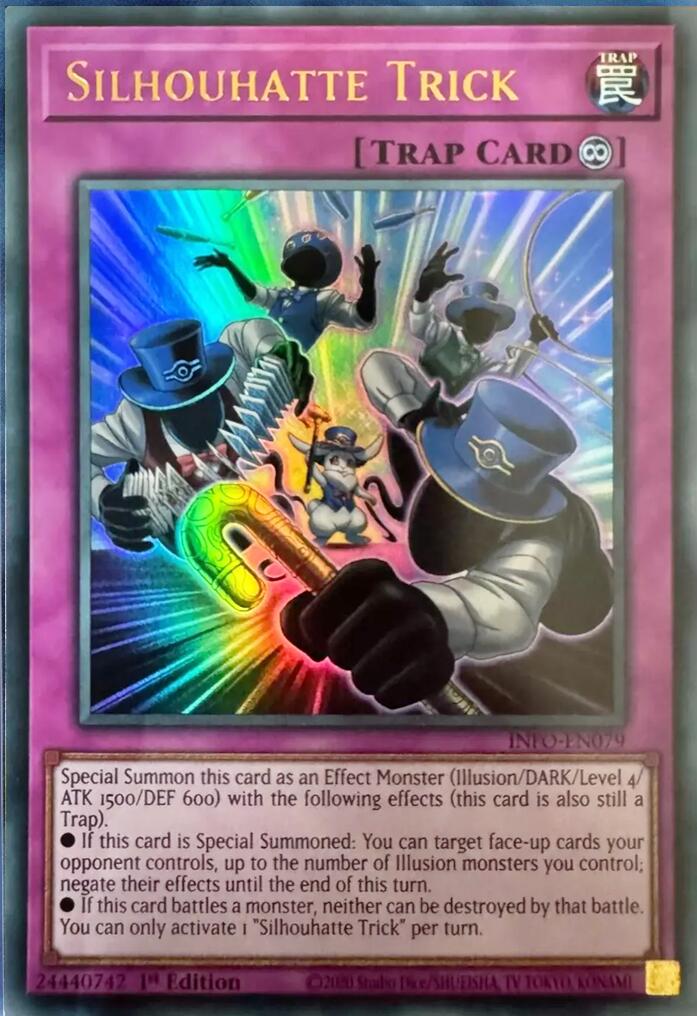 Silhouhatte Trick [INFO-EN079] Ultra Rare | Jomio and Rueliete's Cards and Comics