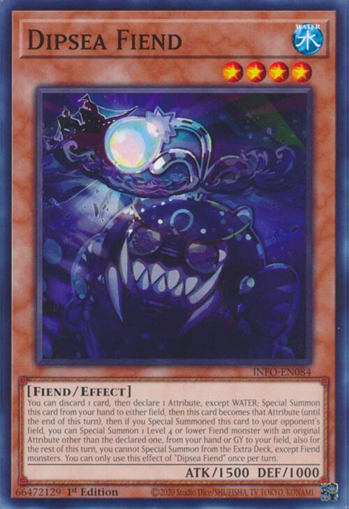 Dipsea Fiend [INFO-EN084] Common | Jomio and Rueliete's Cards and Comics