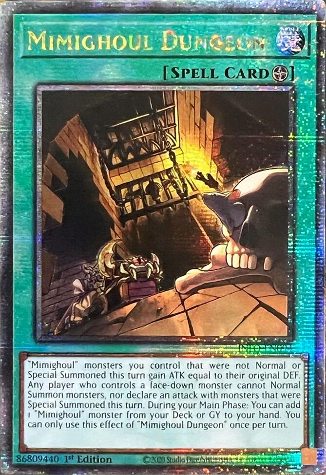Mimighoul Dungeon (Quarter Century Secret Rare) [INFO-EN094] Quarter Century Secret Rare | Jomio and Rueliete's Cards and Comics