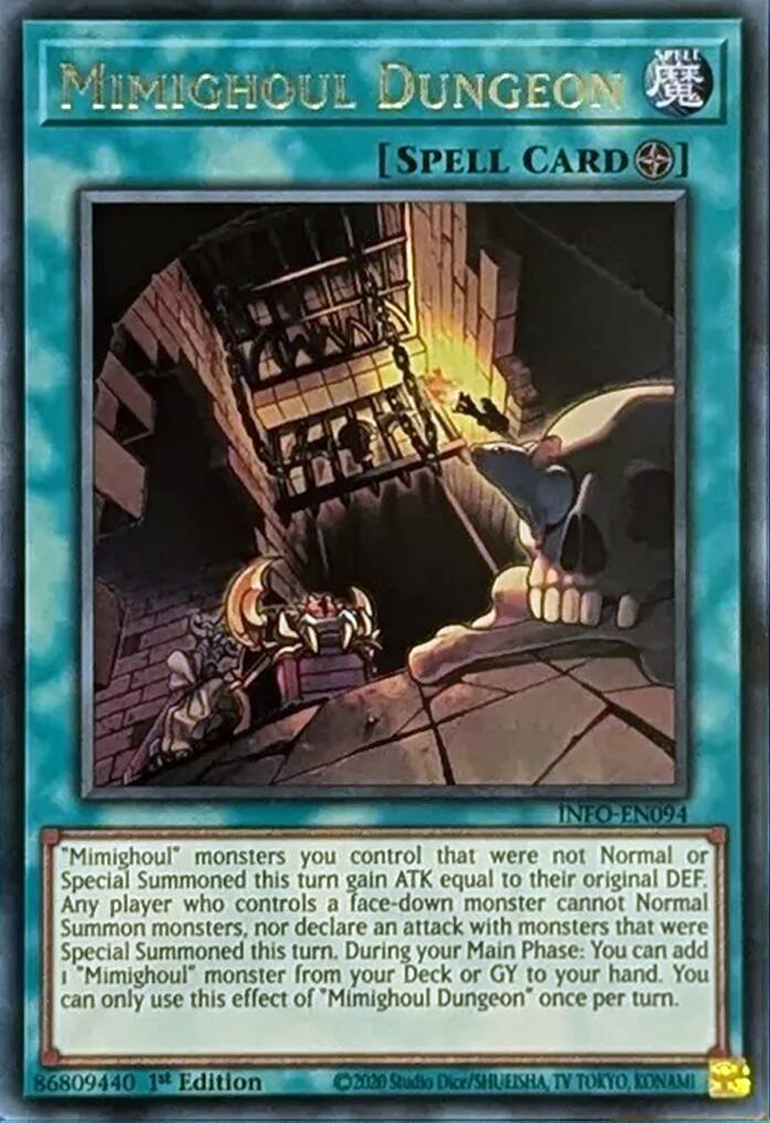 Mimighoul Dungeon [INFO-EN094] Ultra Rare | Jomio and Rueliete's Cards and Comics