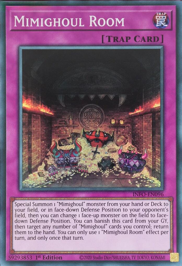 Mimighoul Room [INFO-EN096] Super Rare | Jomio and Rueliete's Cards and Comics