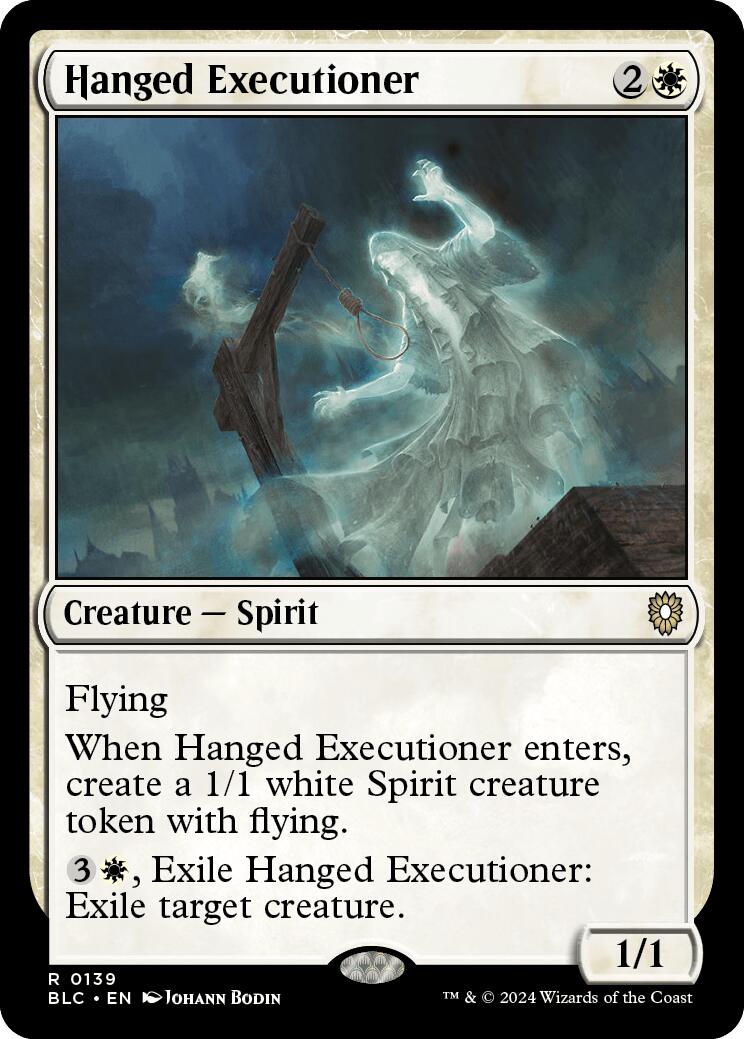 Hanged Executioner [Bloomburrow Commander] | Jomio and Rueliete's Cards and Comics