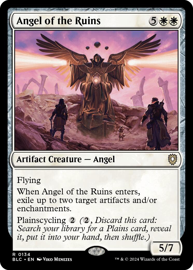 Angel of the Ruins [Bloomburrow Commander] | Jomio and Rueliete's Cards and Comics