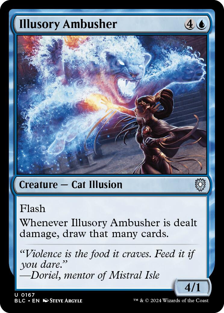 Illusory Ambusher [Bloomburrow Commander] | Jomio and Rueliete's Cards and Comics