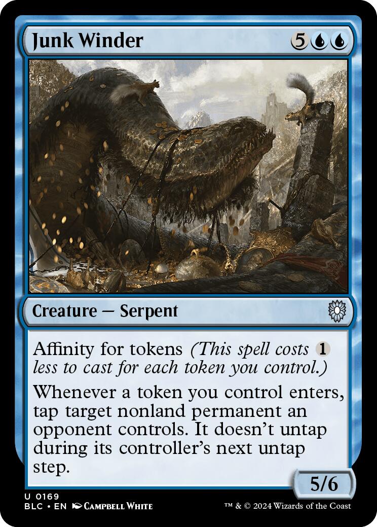 Junk Winder [Bloomburrow Commander] | Jomio and Rueliete's Cards and Comics
