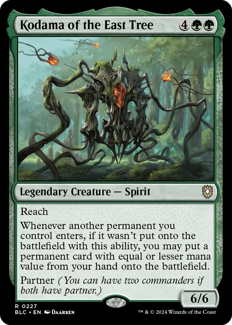 Kodama of the East Tree [Bloomburrow Commander] | Jomio and Rueliete's Cards and Comics