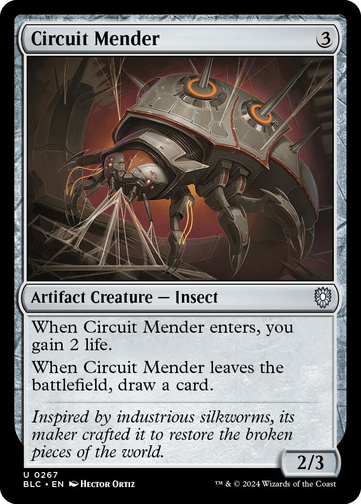 Circuit Mender [Bloomburrow Commander] | Jomio and Rueliete's Cards and Comics