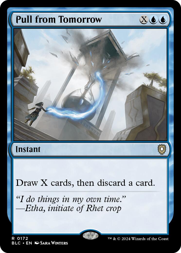 Pull from Tomorrow [Bloomburrow Commander] | Jomio and Rueliete's Cards and Comics