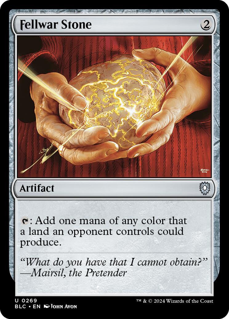 Fellwar Stone [Bloomburrow Commander] | Jomio and Rueliete's Cards and Comics