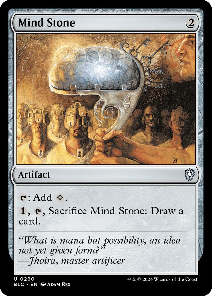Mind Stone [Bloomburrow Commander] | Jomio and Rueliete's Cards and Comics