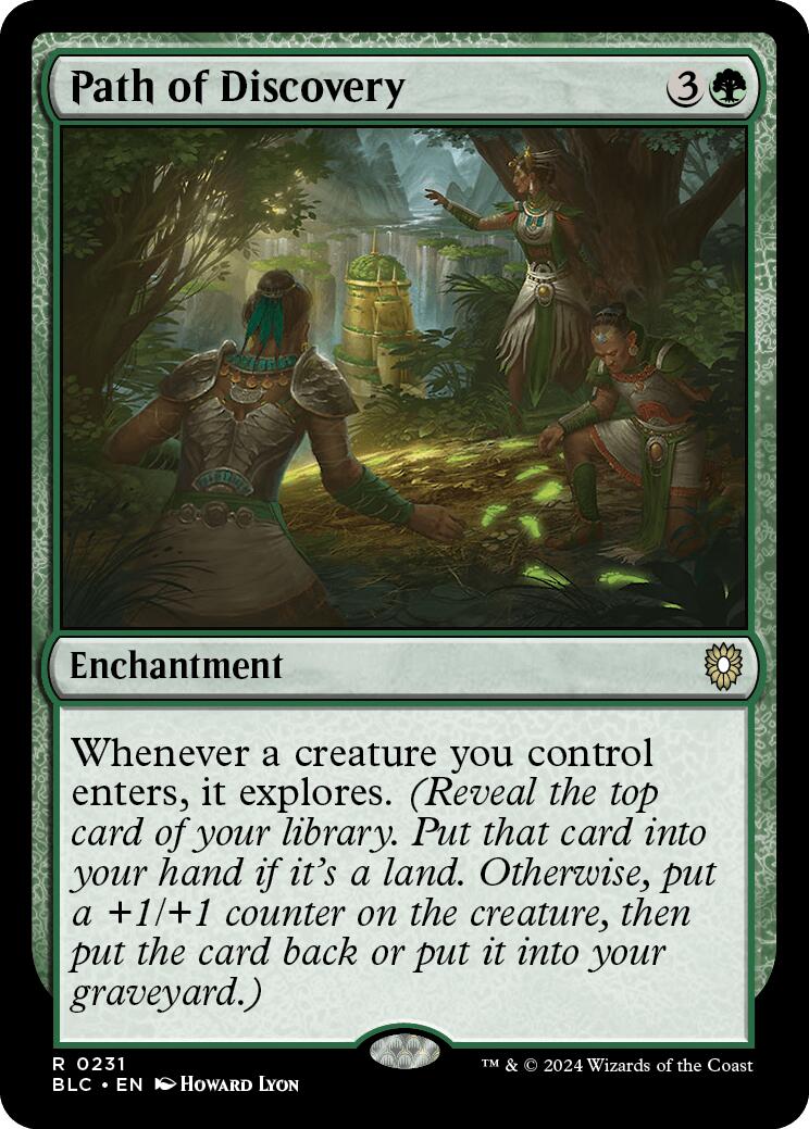 Path of Discovery [Bloomburrow Commander] | Jomio and Rueliete's Cards and Comics