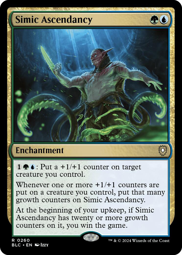 Simic Ascendancy [Bloomburrow Commander] | Jomio and Rueliete's Cards and Comics