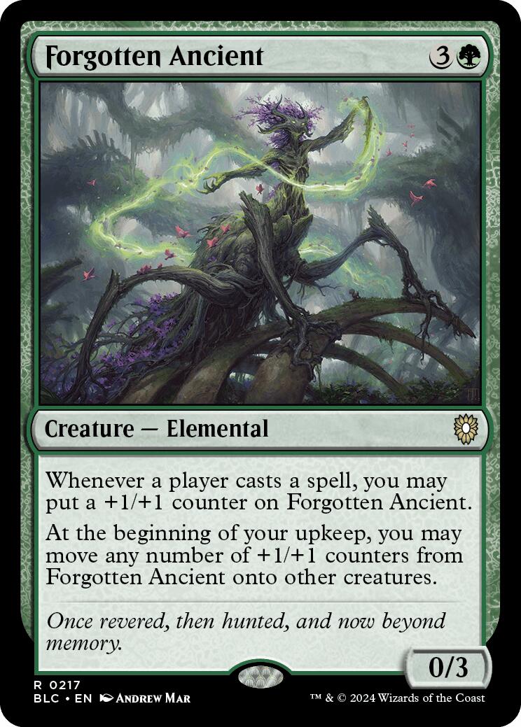 Forgotten Ancient [Bloomburrow Commander] | Jomio and Rueliete's Cards and Comics