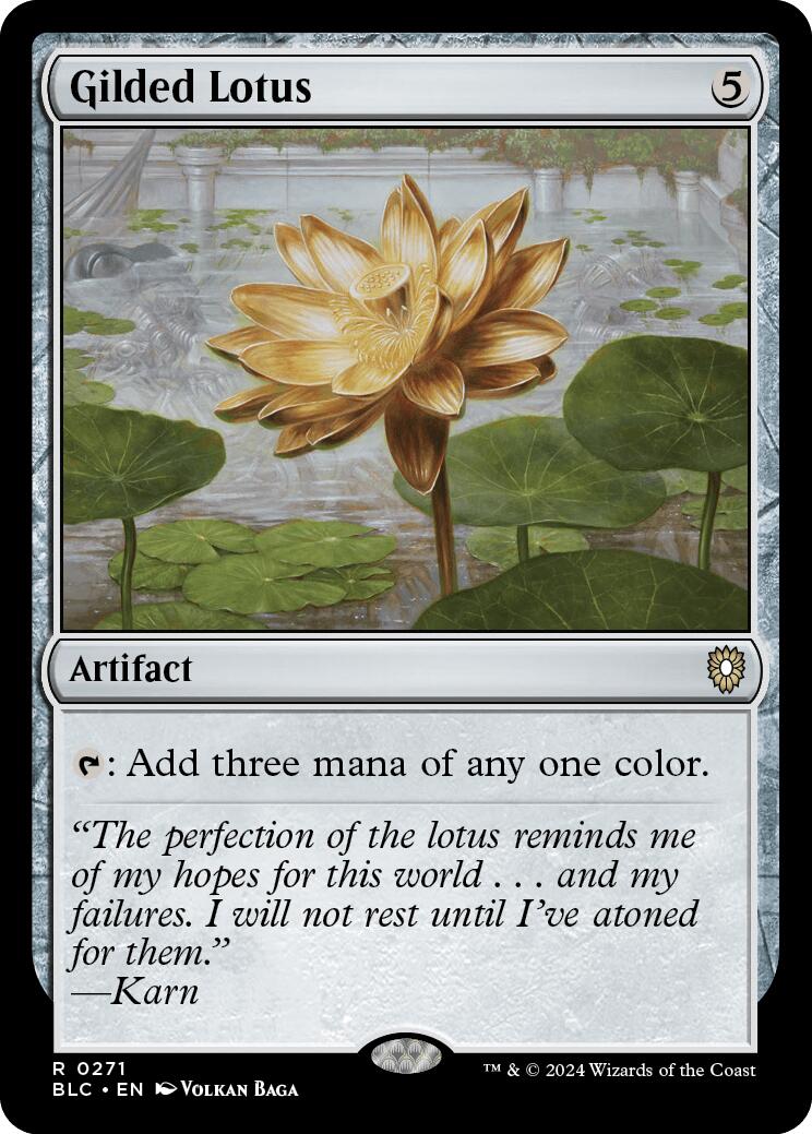 Gilded Lotus [Bloomburrow Commander] | Jomio and Rueliete's Cards and Comics