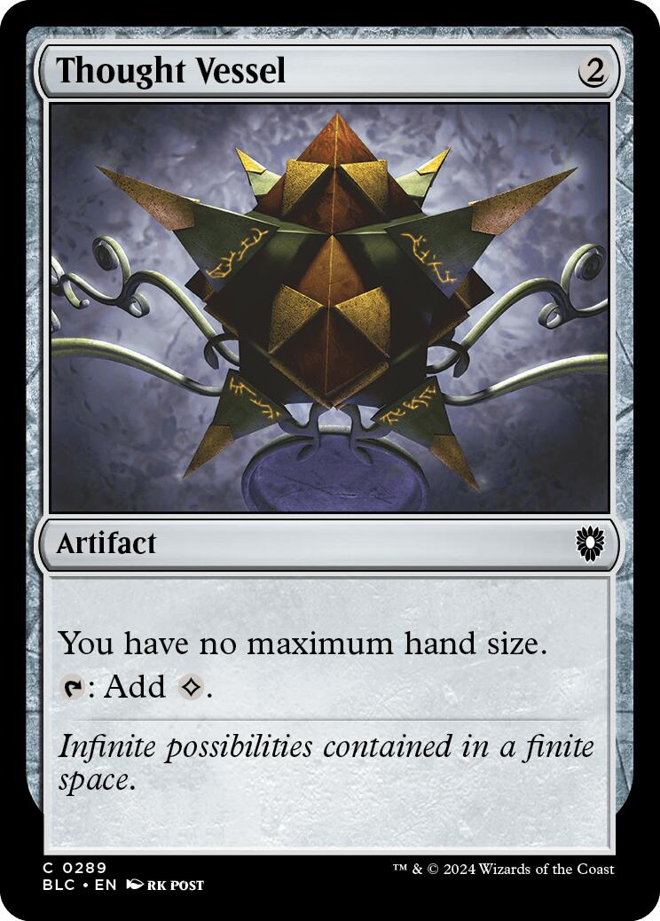 Thought Vessel [Bloomburrow Commander] | Jomio and Rueliete's Cards and Comics