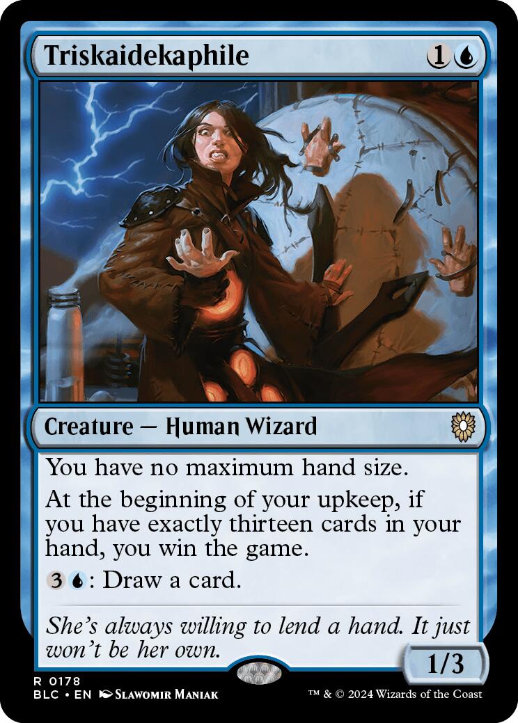 Triskaidekaphile [Bloomburrow Commander] | Jomio and Rueliete's Cards and Comics