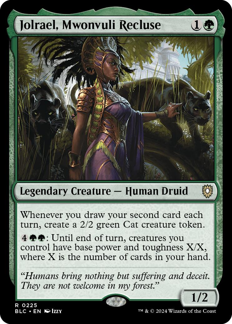 Jolrael, Mwonvuli Recluse [Bloomburrow Commander] | Jomio and Rueliete's Cards and Comics