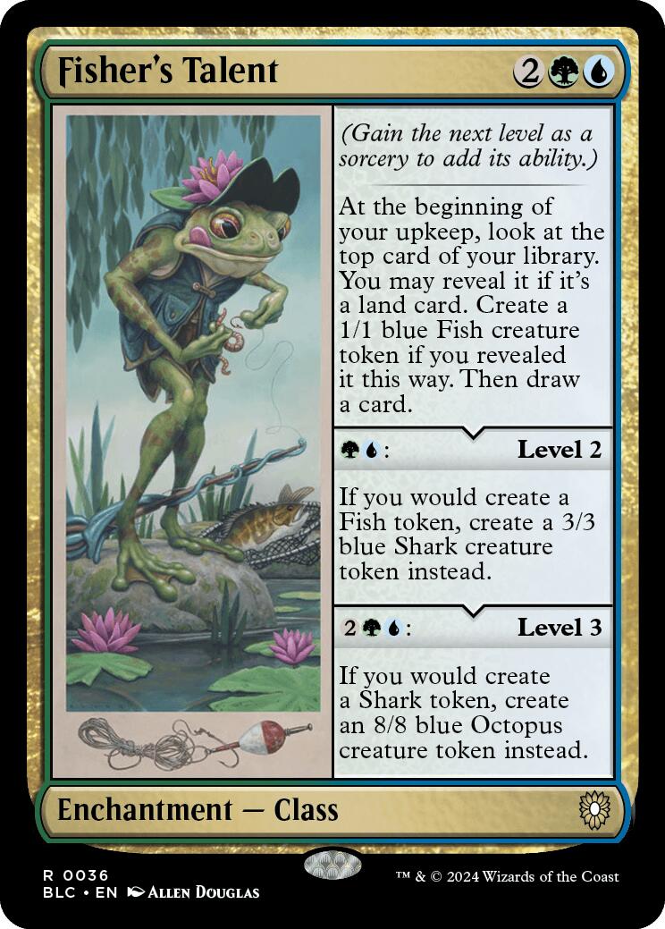 Fisher's Talent [Bloomburrow Commander] | Jomio and Rueliete's Cards and Comics