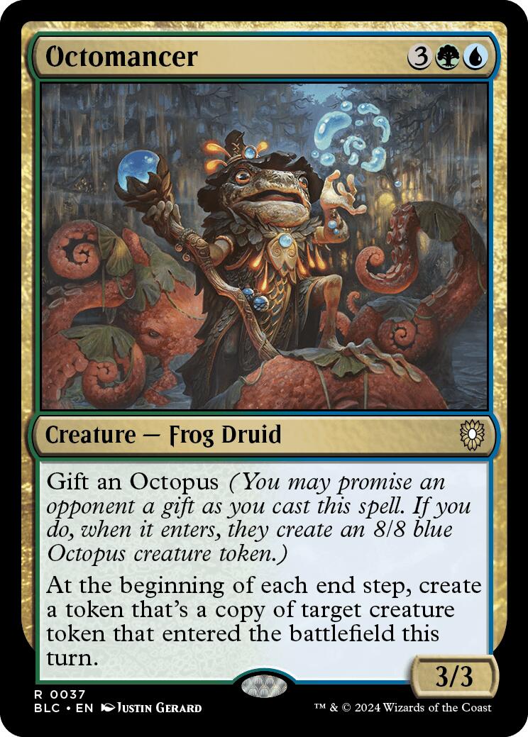 Octomancer [Bloomburrow Commander] | Jomio and Rueliete's Cards and Comics