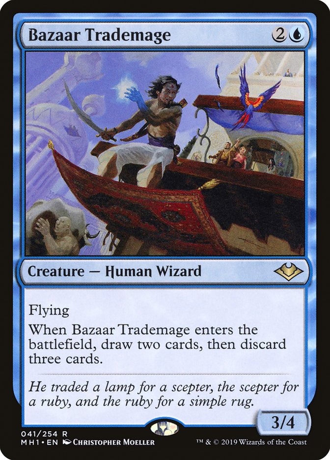 Bazaar Trademage [Modern Horizons] | Jomio and Rueliete's Cards and Comics