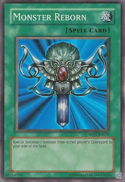 Monster Reborn [RP01-EN016] Super Rare | Jomio and Rueliete's Cards and Comics